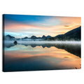 Lake Mcdonald Dawn Mist Wall Art