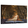 Surreal Book Pathway Wall Art