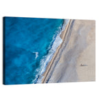 Myrtos Beach Aerial View Wall Art
