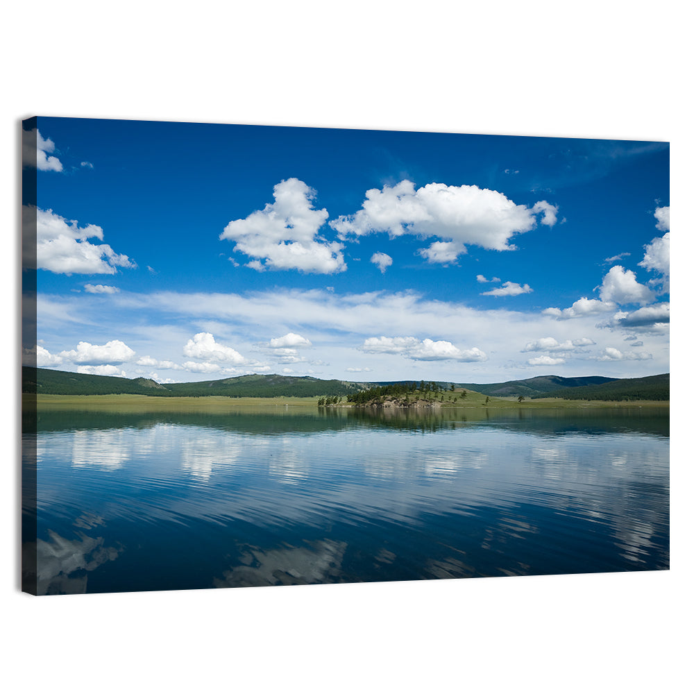 Lake Khovsgol Reflection Wall Art