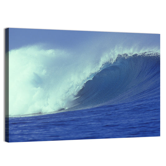 Blue Ocean Wave Wall Art