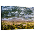 Aerial Waves Over Sandy Cliff Wall Art