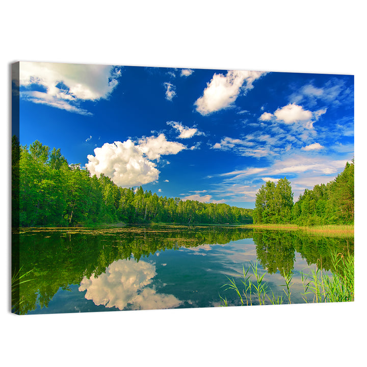 Kurtna Lake Reflection Wall Art
