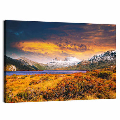 Cradle Mountain Sunset Wall Art