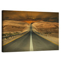 Negev Road at Sunset Wall Art