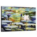 Impressionist Water Lilies Study Wall Art