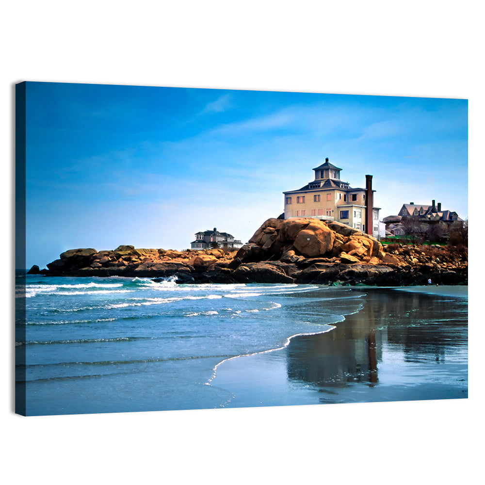 Cape Ann Beach Wall Art, canvas print, landscape