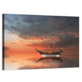 Dhow at Sunset Wall Art