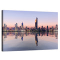 Al Hamra Tower Twilight Skyline Wall Art