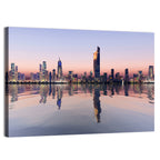 Al Hamra Tower Twilight Skyline Wall Art