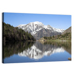 Pyrenees Lake Reflection Wall Art