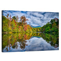 Lake Jocassee Autumn Reflection Wall Art