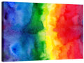 Watercolor Rainbow Gradient Wall Art