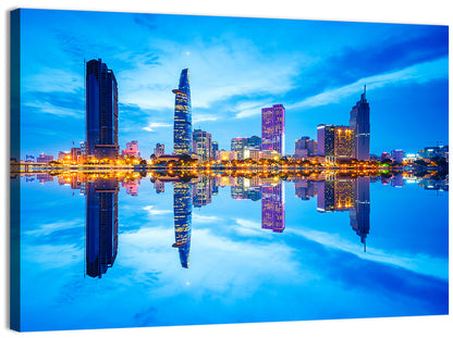 Ho Chi Minh Skyline Wall Art