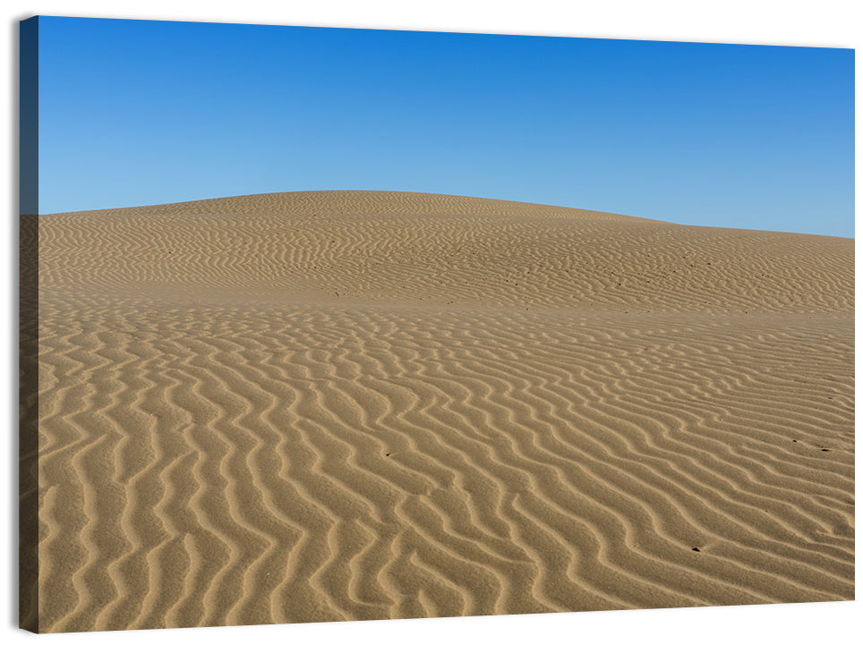 Namib Desert Rippled Sand Dunes Wall Art