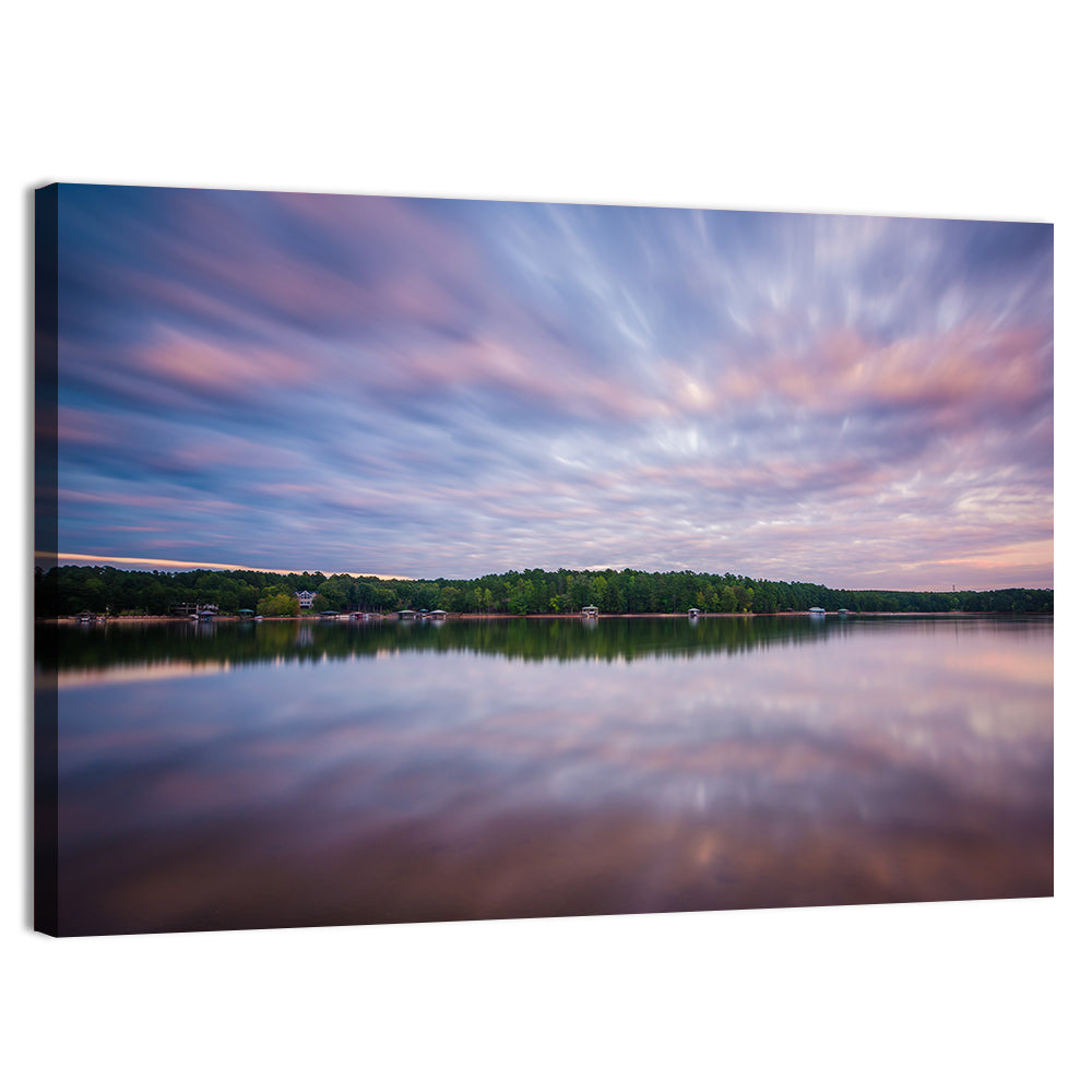 Lake Norman Morning Reflection Wall Art
