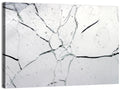 Fractured Glass Macro Study Wall Art