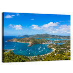 Shirley Heights Harbour View Wall Art