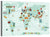 World Travel Map Wall Art