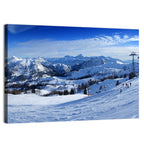 Nassfeld Ski Resort View Wall Art
