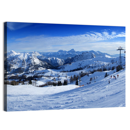 Nassfeld Ski Resort Wall Art