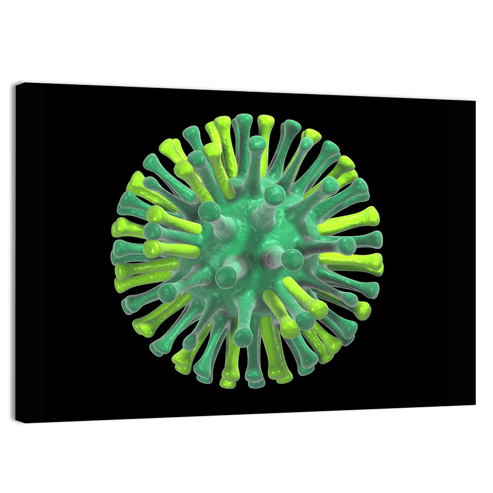 Micro Cell Of Bird Flu Wall Art