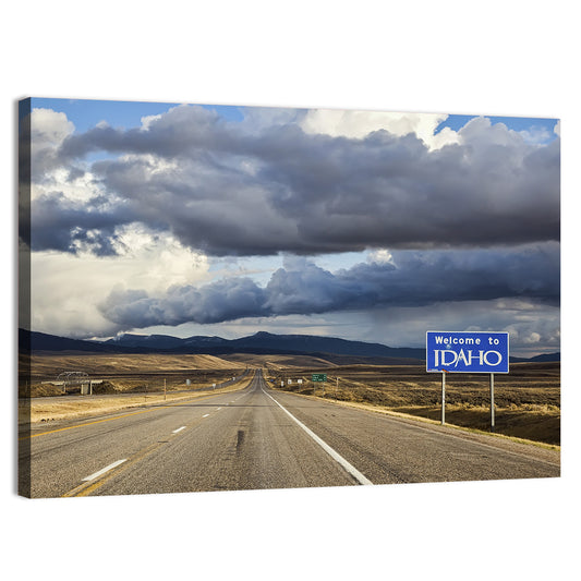 Idaho Highway Wall Art