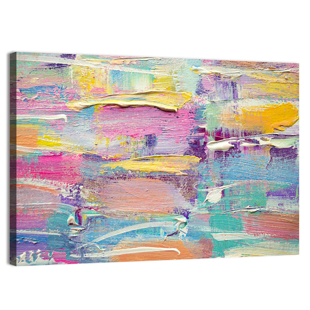 Rough Board Brushstrokes Wall Art, canvas print, landscape