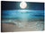 Beach Night & Moon Wall Art