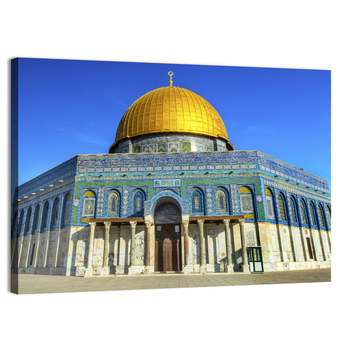 Dome of the Rock, Jerusalem Wall Art as a canvas print