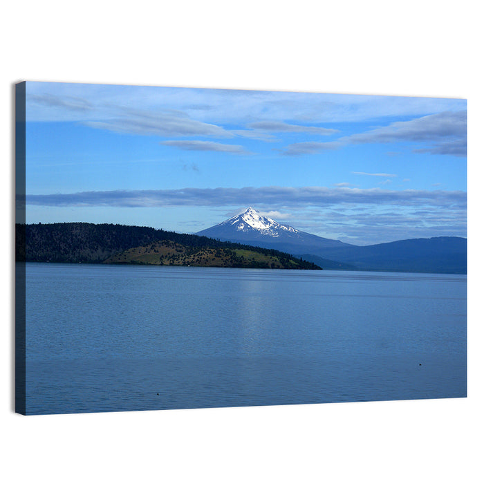 Upper Klamath Lake Wall Art as a canvas print