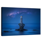 Tourlitis Lighthouse Nightscape Wall Art