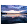 Lake Norman Sunset Reflection Wall Art