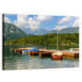 Lake Bohinj Dock View Wall Art