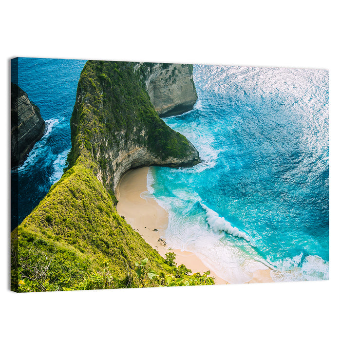 Kelingking Beach, Nusa Penida Wall Art as a canvas print