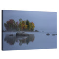 Morning Mist Over Chittenden Lake Wall Art