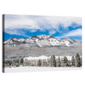 Colorado Snowy Mountain Cabin Wall Art