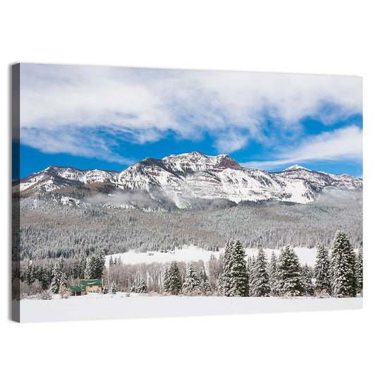 Colorado Winter Mountains Wall Art