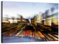 Zoom Burst Skyline Abstract Wall Art
