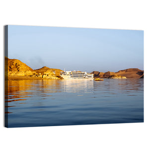 Cruise Ship in Lake Nasser Wall Art
