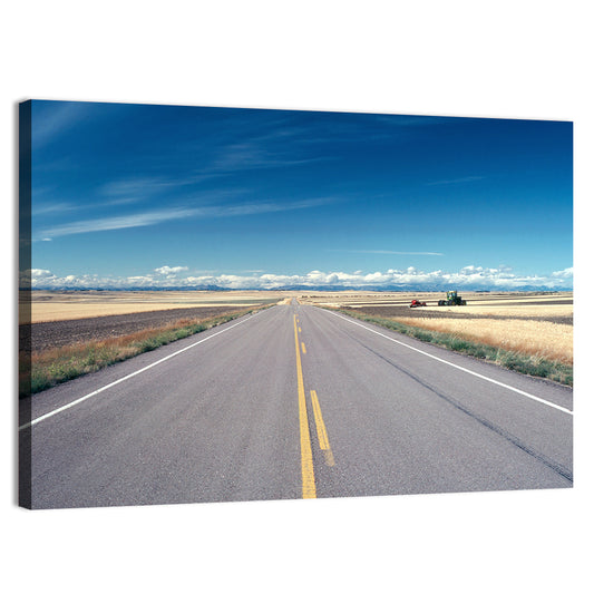 Infinite Road Montana Wall Art