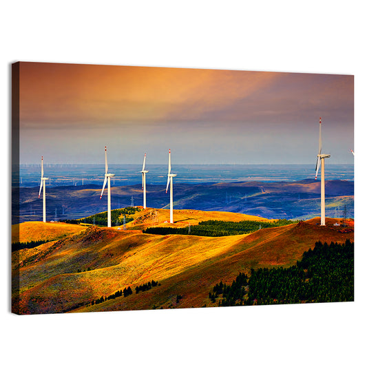 Windmill Power Stations Wall Art