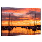 Lake Norman Harbor Sunset Wall Art