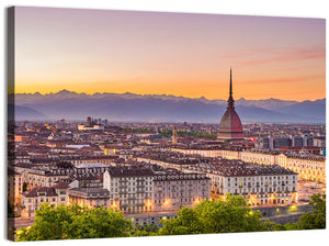 Torino Turin Cityscape Wall Art