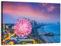 Myrtle Beach Skywheel at Twilight Wall Art