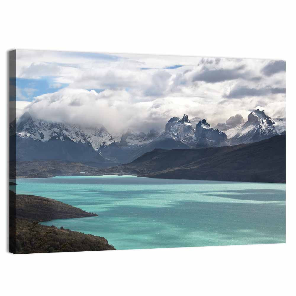 Turquoise Lake at Torres Del Paine Wall Art