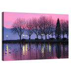 Lake Geneva Twilight Wall Art