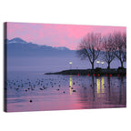 Lake Geneva Twilight Wall Art