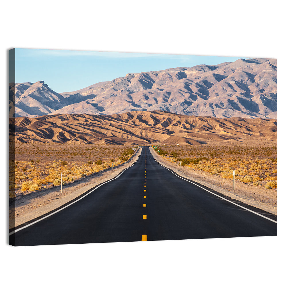 Death Valley Desert Road Wall Art