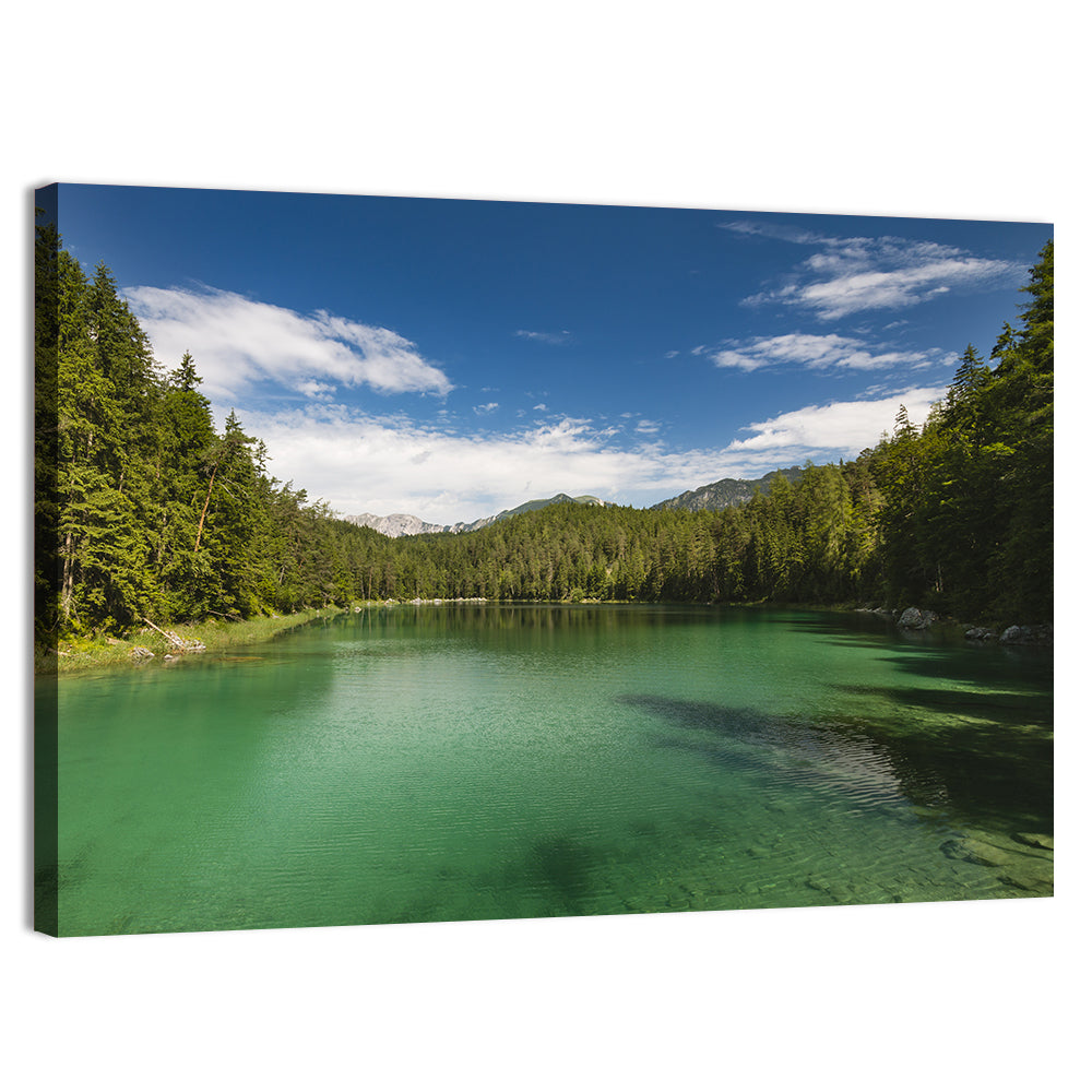 Lake Eibsee Reflections Wall Art